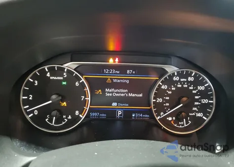 2025 Nissan Altima Sv from USA, damaged, VIN 1N4BL4DV4SN395616